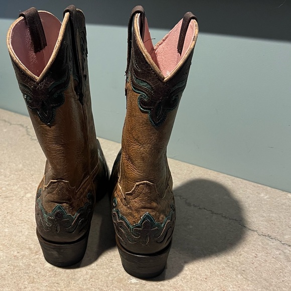 Miss Macie Leopard Cowgirl Boots - Sz. 10 - Picture 9 of 16